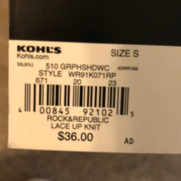 NWT rock and republic super soft top! - Picture 6 of 7